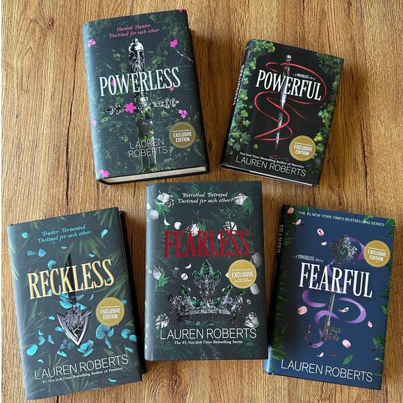 Barnes & Noble Special Edition The Powerless Series By Lauren Roberts - Picture 1 of 7